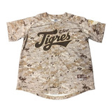 Jersey Camuflaj Tigres Tallas Niños Logo Campeones