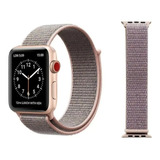 Pulseira Nylon Velcro Compativel Apple Watch Serie 7 41/45mm