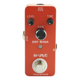 Pedal De Guitarra M-vave Dist-british Cuvave