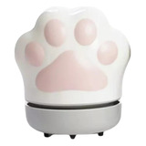 Mini Aspiradora De Escritorio Portatil Recarga Usb Cat Paw