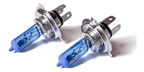 Lámpara H4 Blue Vision Kobo Efecto Xenon 12v 60/55w X 2 Unid
