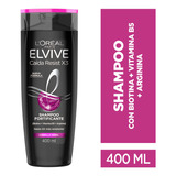  Shampoo Elvive L'oréal Caída Resist Cabello Débil - 400ml