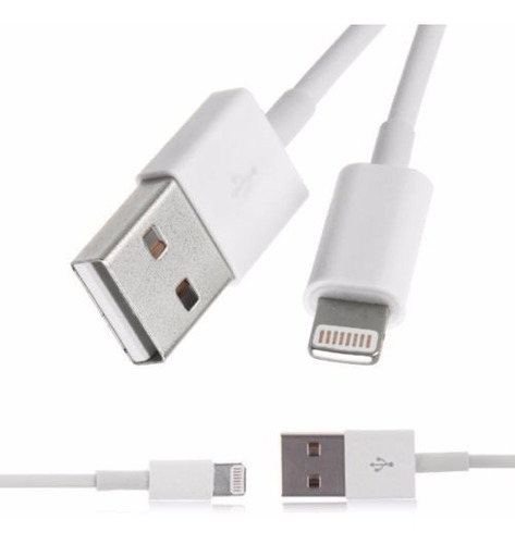 Cable Usb A 8pin Lightning Cable Cargador Chato 80 Cm Traer El iPhone