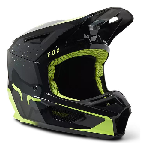 Casco Fox V2 Vizen Verd Mips Motocross Enduro Mx Sx Nt Cross