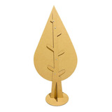 Árvore Grande Gota Em Mdf Cru Desmontável Decoração