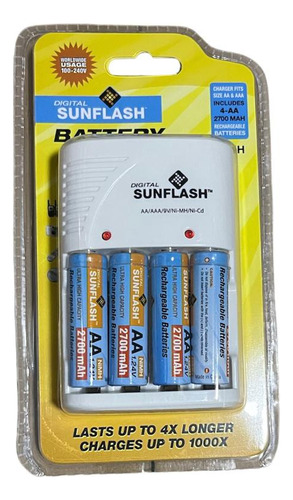 Catgador Sunflash Para Aa/aaa Y 9v Incluye Bateria 4 Aa