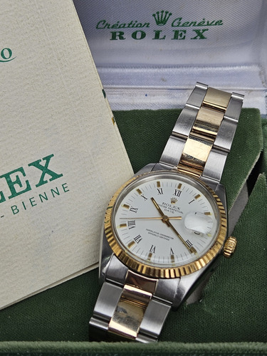 Rolex 1500 Combinado, Caja Y Papeles