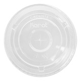 Tapa Con Ranura Para Popote 12-20 Oz, Karat Pet -paq 50