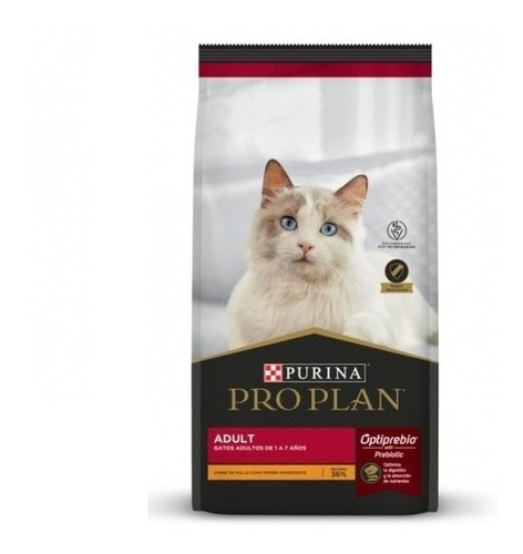 Alimento Gatos Balanceado Purina Proplan Adult Cat 3 Kg