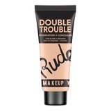 Base Con Corrector Foundation And Concealer Rude Cosmetics Tono Ivory 03