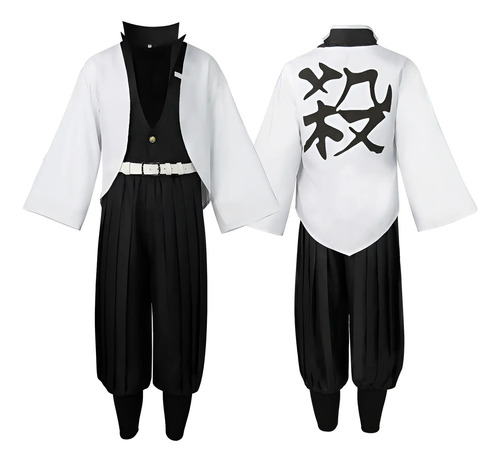Traje De Cosplay De Sanemi Shinazugawa Disfraz De Demona