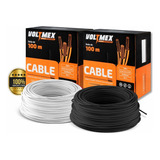 Paquete 2 Rollos Calibre 12 Awg De 100 Metros C/u