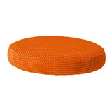 5 Fundas De Taburete De Bar De Naranja Naranja 30-38cm