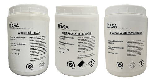 Kit Para Producción De Bombas De Baño Icasa