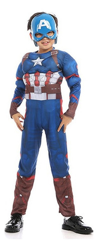 Iron Man Capitán América Spiderman Muscle Niños Niños