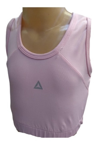 Top Deportivo Nena Lycra Rosa - Topnf