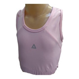 Top Deportivo Nena Lycra Rosa - Topnf