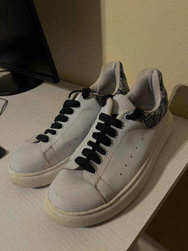 Zapatillas Alexander Mcqueen Blanca Usadas