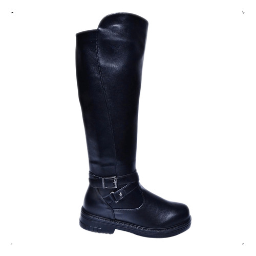 Bota Feminina Cano Alto Longo Mooncity Montaria Classica