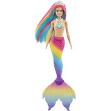 Barbie Dreamtopia Sirena Cambia De Color Gtf89 Mattel