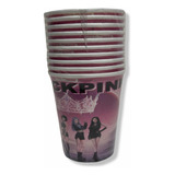 Pack 10 Vasos Fiestas Blackpink K-pop Decoración Cumpleaños