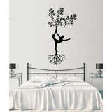 Vinilos Decorativos Vinil Pared Silueta Arbol Con Raices