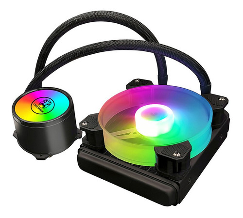 Disipador 120 Enfriamiento Liquido Cpu Intel/amd Rgb 1x120m