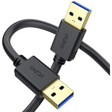 Cable Usb A Usb 6ft Para Discos Duros, Dvd, Laptop