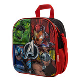 Lonchera Infantil Ruz Avengers 3d Metálico.