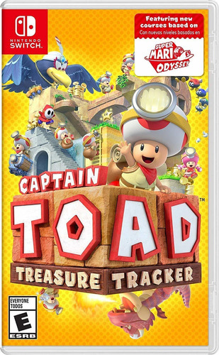 Jogo Switch Captain Toad Treasure Tracker Midia Fisica