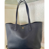 Bolsa Tote Tory Brunch Azul Marino