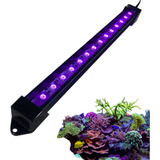 Luminaria 50cm Led Uv 395nm Reef Coral Grow Aquário Marinho