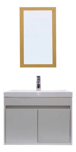 Gabinete Para Baño Con Espejo Decorativo Decomobil 