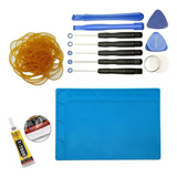 Kit Manta Silicone P/ Reparo + Cola 15ml - Ferramentas Top !