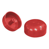 Tirador Manija De Mueble Cajón Plástico Rojo Juvenil X4