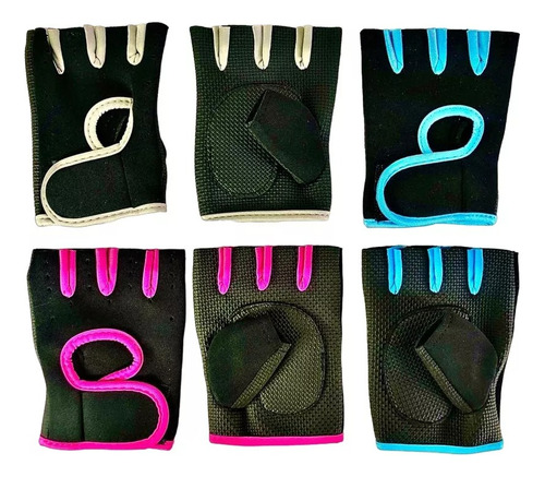 Guantes Entrenamiento Deportivos Gimnasio Bicicleta Pesas 