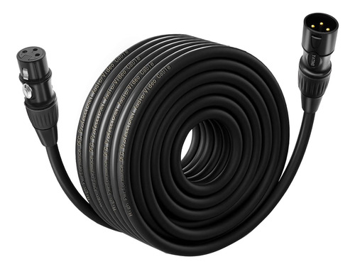 Yatime Xlr Cables Cable De Microfono Xlr De 100 Pies De Cobr