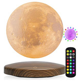 Lámpara De Luna Levitante Luz Nocturna - Firpow 18 Colores F