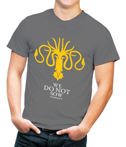 Playera Hombre Game Of Thrones House Greyjoy