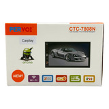 Estereo Auto Hd Carplay Pulgadas Inalambrico Ctc-7808n