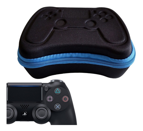 Hard Case Eva Para Controle Ps4 Dualshock 4 Estojo Protetor