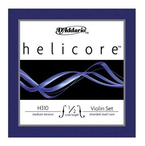 Encordado Violín Daddario Helicore Violin 1/2 H310 Med