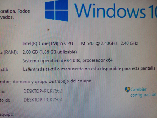 Mother Funcionando De Hp Elitebook 8440p Intel I5