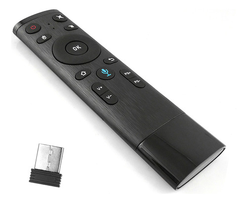 Mando A Distancia Remote Black Voice Htpc Tv Usb Pc Para