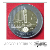 Marruecos Moneda Bimetalica 5 Dirham 2015 Unc