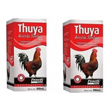 Kit 02 Thuya Avícola 500 Ml Simões Verrugas Pelotasboubaaves