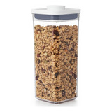 Recipiente Oxo Frasco 1.6 Litros Hermético Tienda Pepino Botón Cereal Alimento Café Tapa