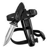 Tusa Fk-910 X-pert Ii - Cuchillo De Buceo, Punta Cada, Color