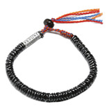 Pulsera Tibetana Modelo Hematita Negra Natural Hombre Mujer