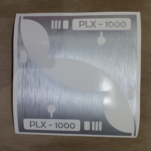 Kit Adesivos Para 2 Toca-discos Pioneer Plx-1000 Ou 500